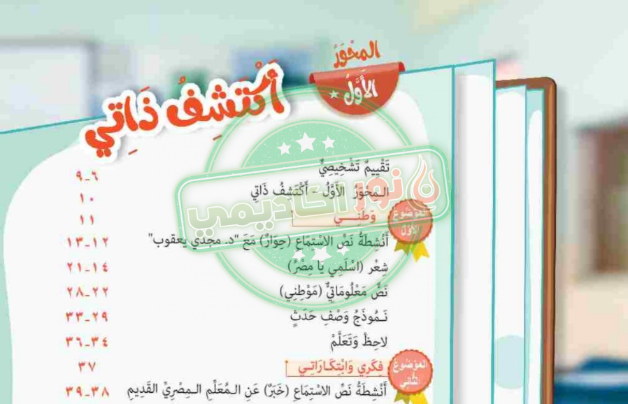 تحميل كتاب اللغة العربية للصف الرابع الابتدائي pdf 2022 منهج جديد الترم الاول